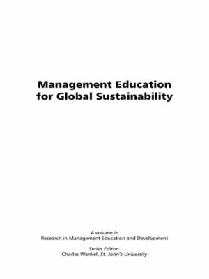 cover image of Management Education for Global Sustainability